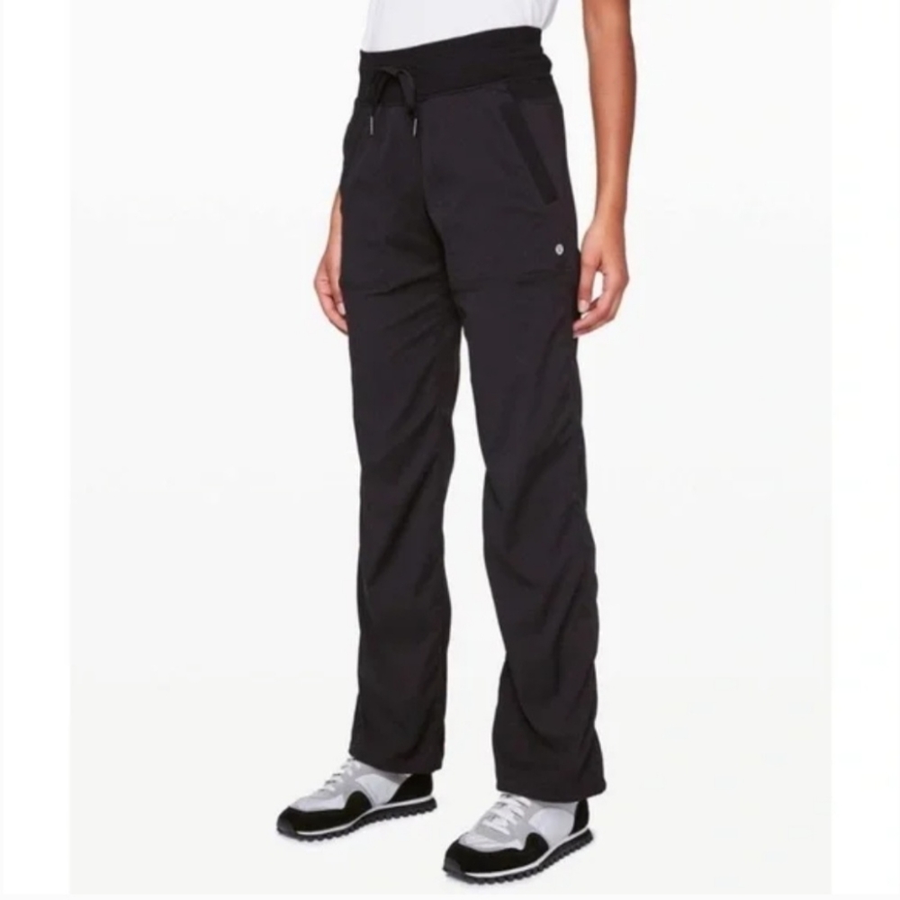 Lululemon black studio pant